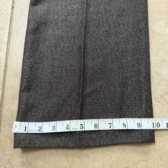 Larry Levine Brown Wide Leg Trouser Pants Womens 6 Office Siren Career Work - Picture 12 of 12